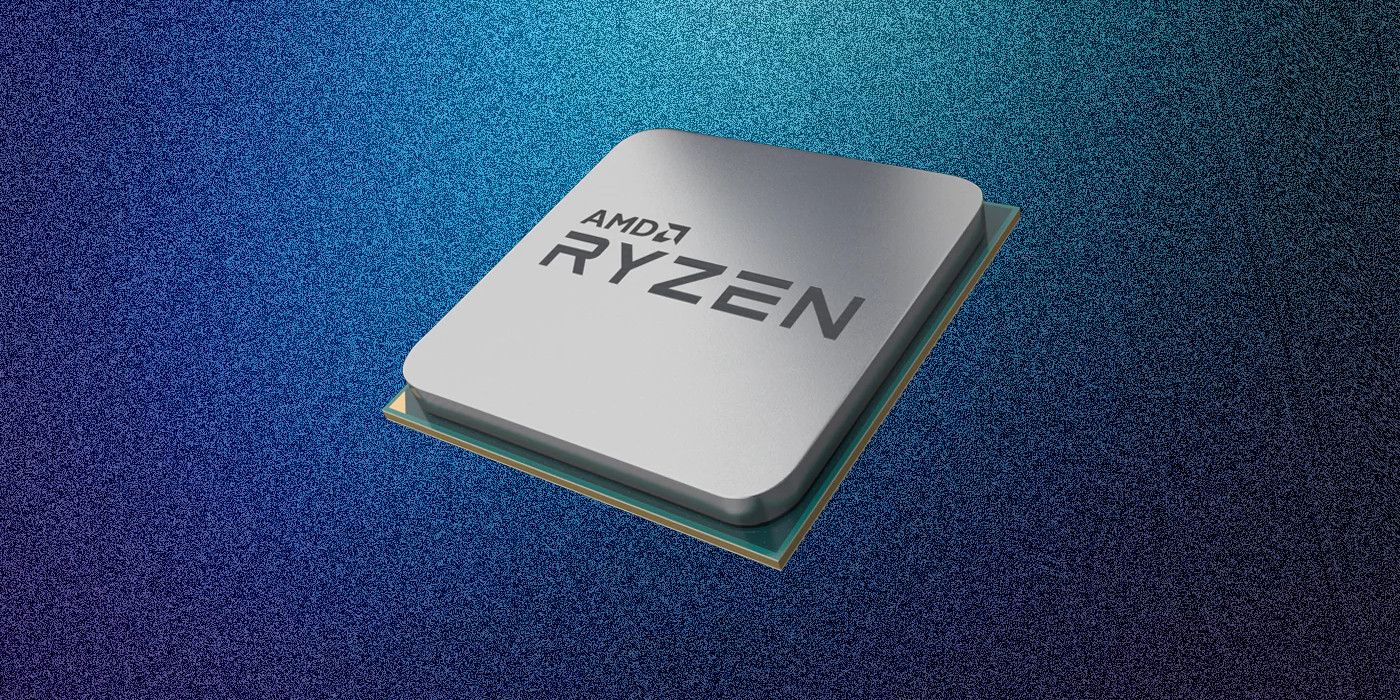 Generic AMD chip on custom background