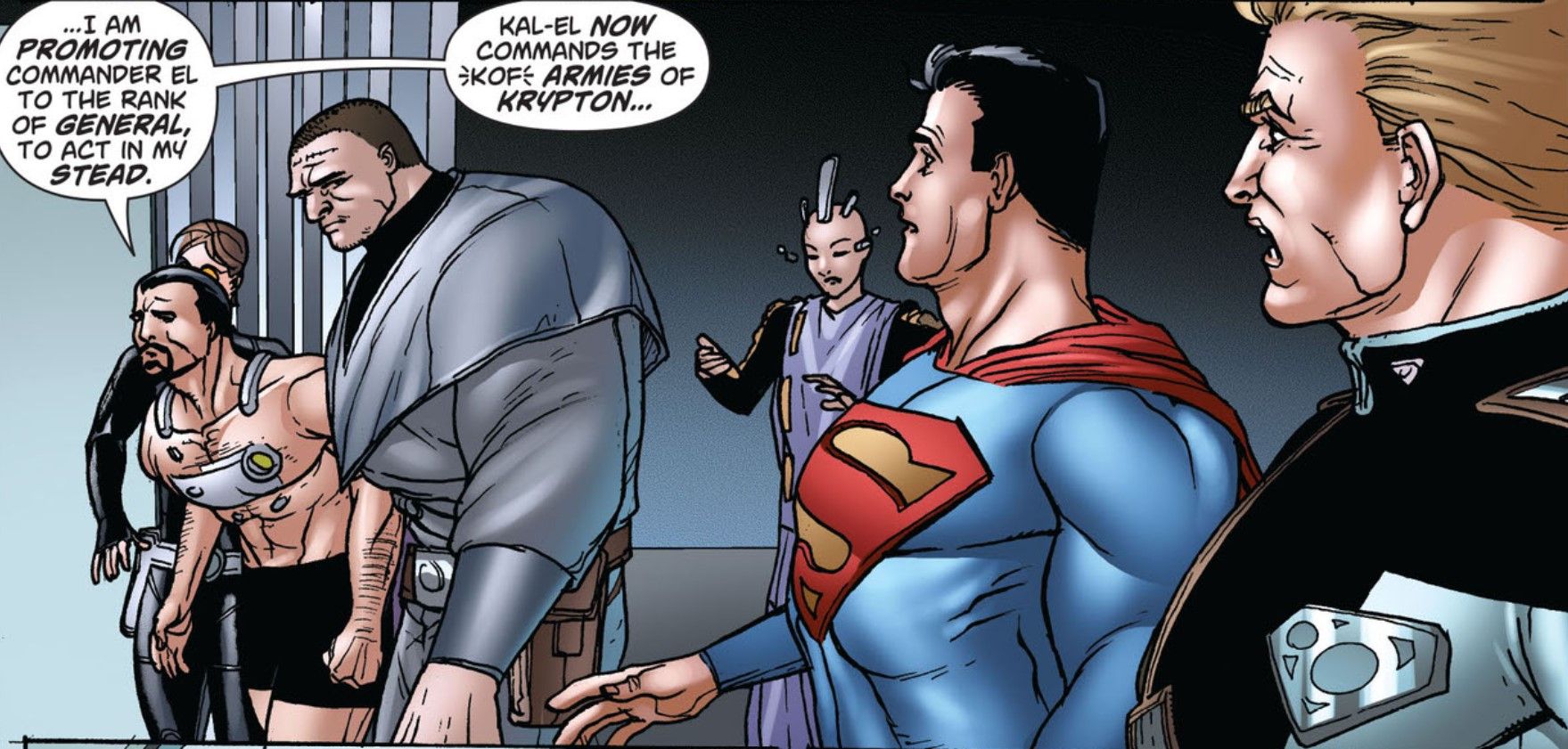 Generl El Zod Superman DC Comics