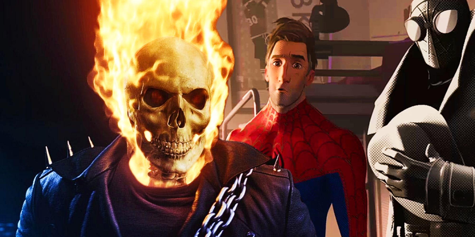 Ghost Rider in Ghost Rider and Spider-Man Into The Spider-Verse