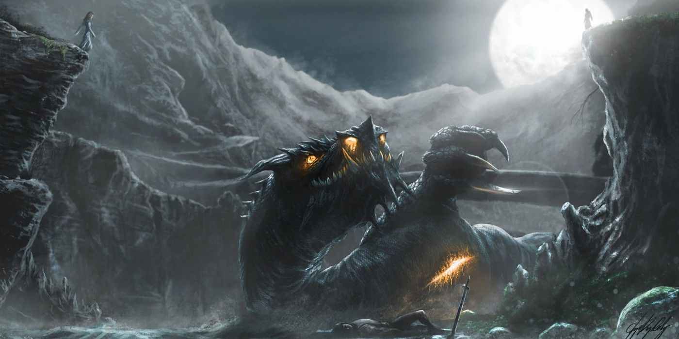 All 4 Named Dragons In The Lord Of The Rings Mythology