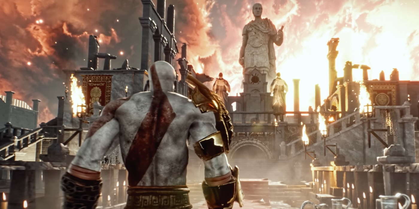 Fã recria God of War 2 usando recursos da Unreal Engine 5