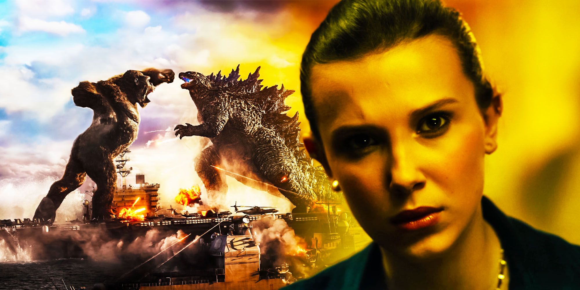 Godzilla vs kong sequel Millie bobby brown