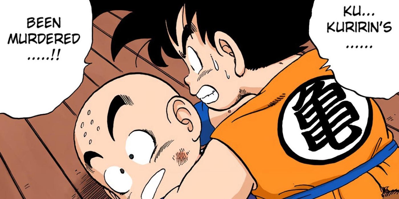 Goku Inspired by Krillin manga