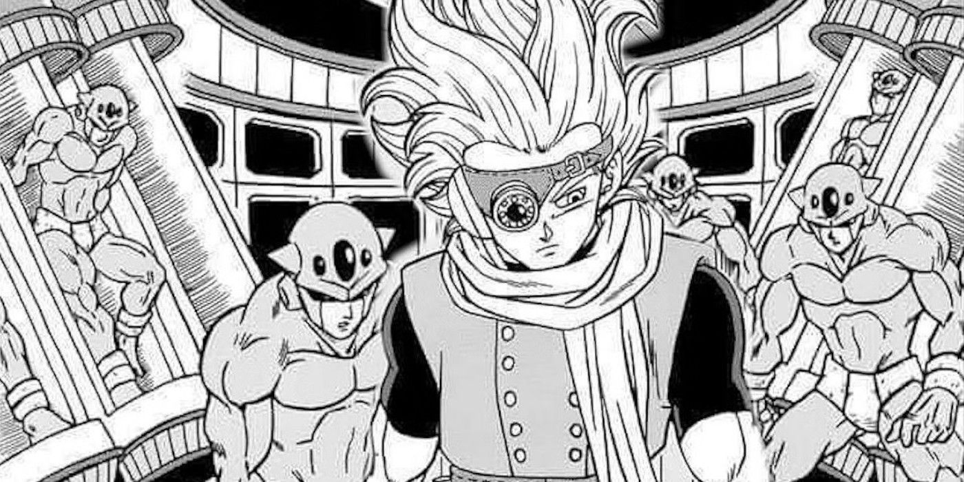 Granolah getting ready to fight androids in Dragon Ball Super manga
