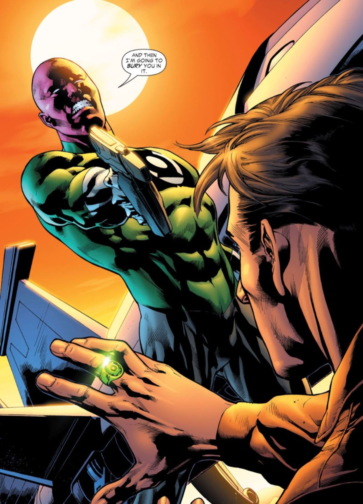 Green Lantern Amon Sur Reverse DC Comics
