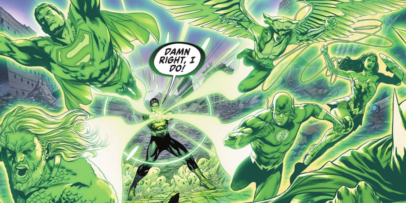 Green Lantern’s ‘Justice League’ Construct Is His Coolest Ever