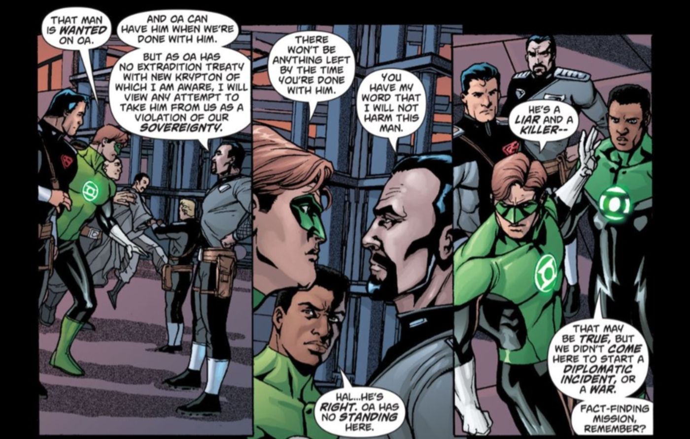 Green Lantern General Zod DC Comics