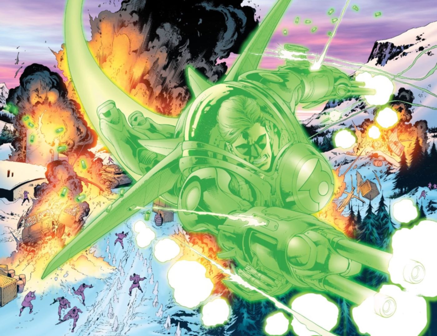 Green Lantern Hal Jordan Armor Construct DC Comics