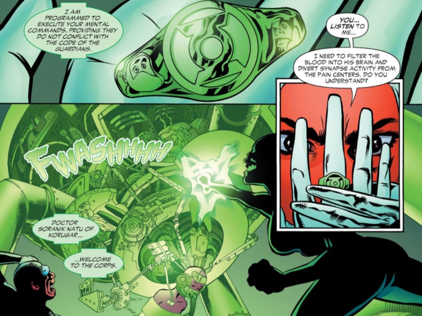 Green Lantern Power Ring Medical Equipment DC Comics