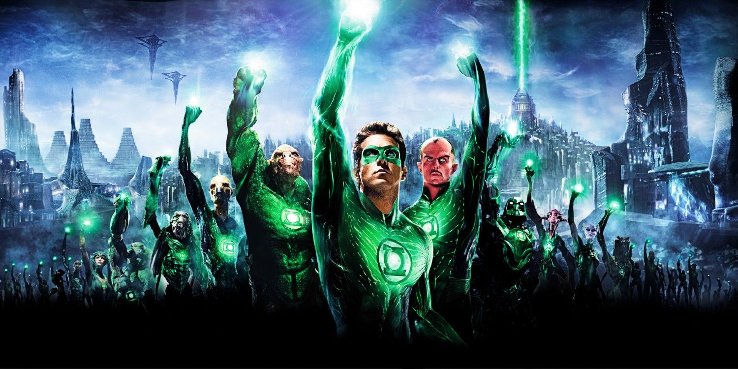 Green Lantern corps in movie