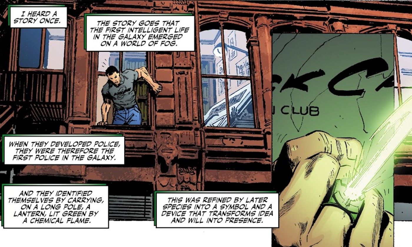 Green Lantern lore origin