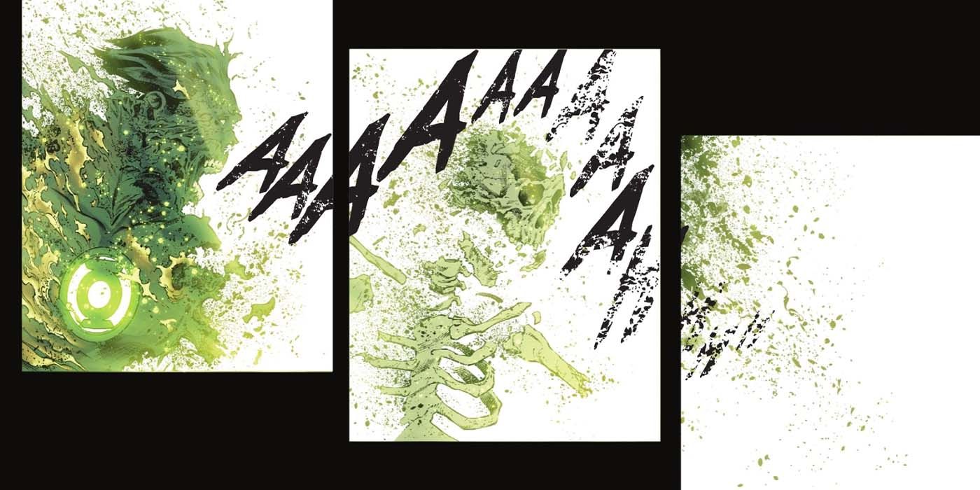 Hal Jordan Dies - Dark Crisis 3 DC Comics 2022