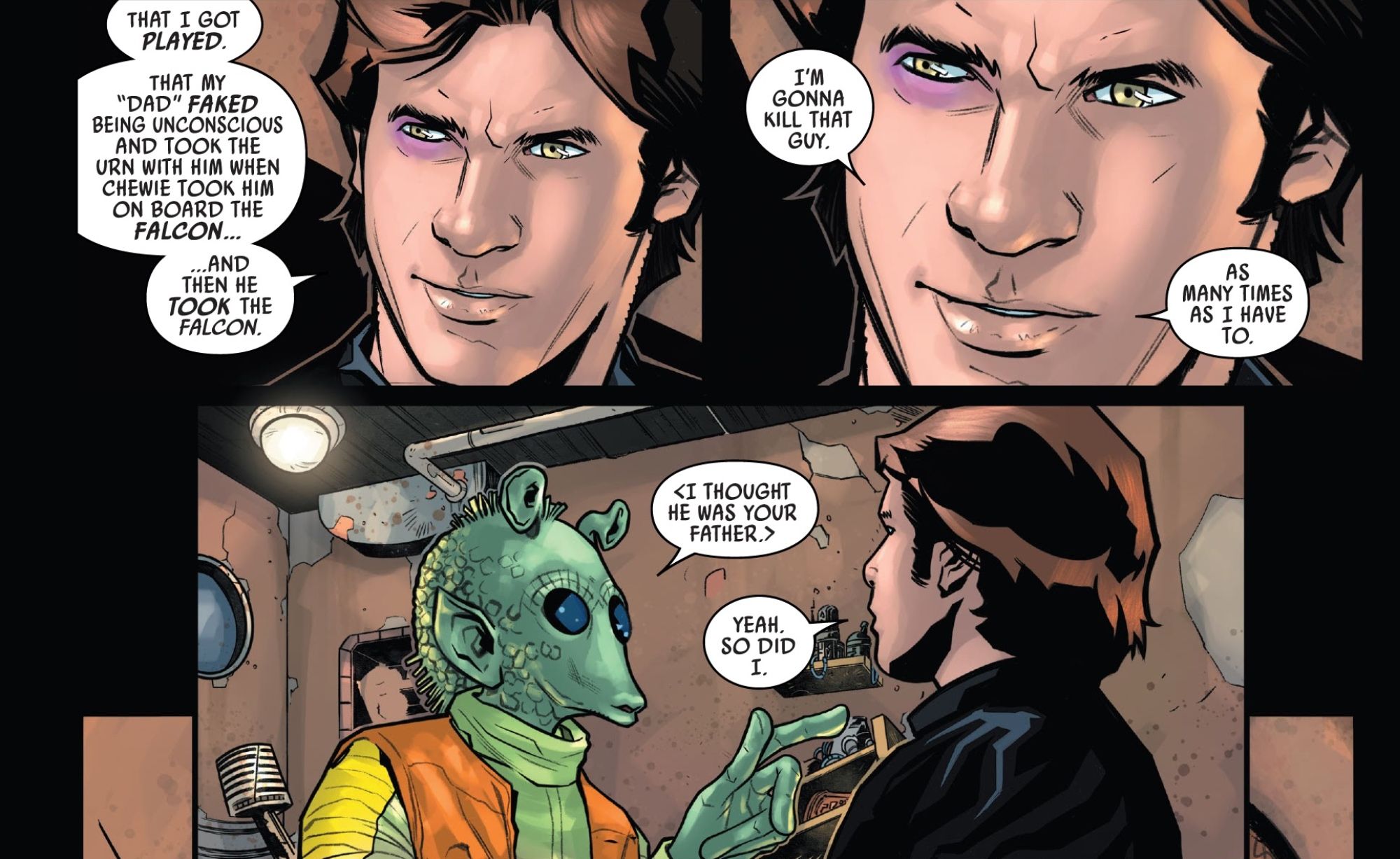 Han Solo's Fake Father Betrays Him
