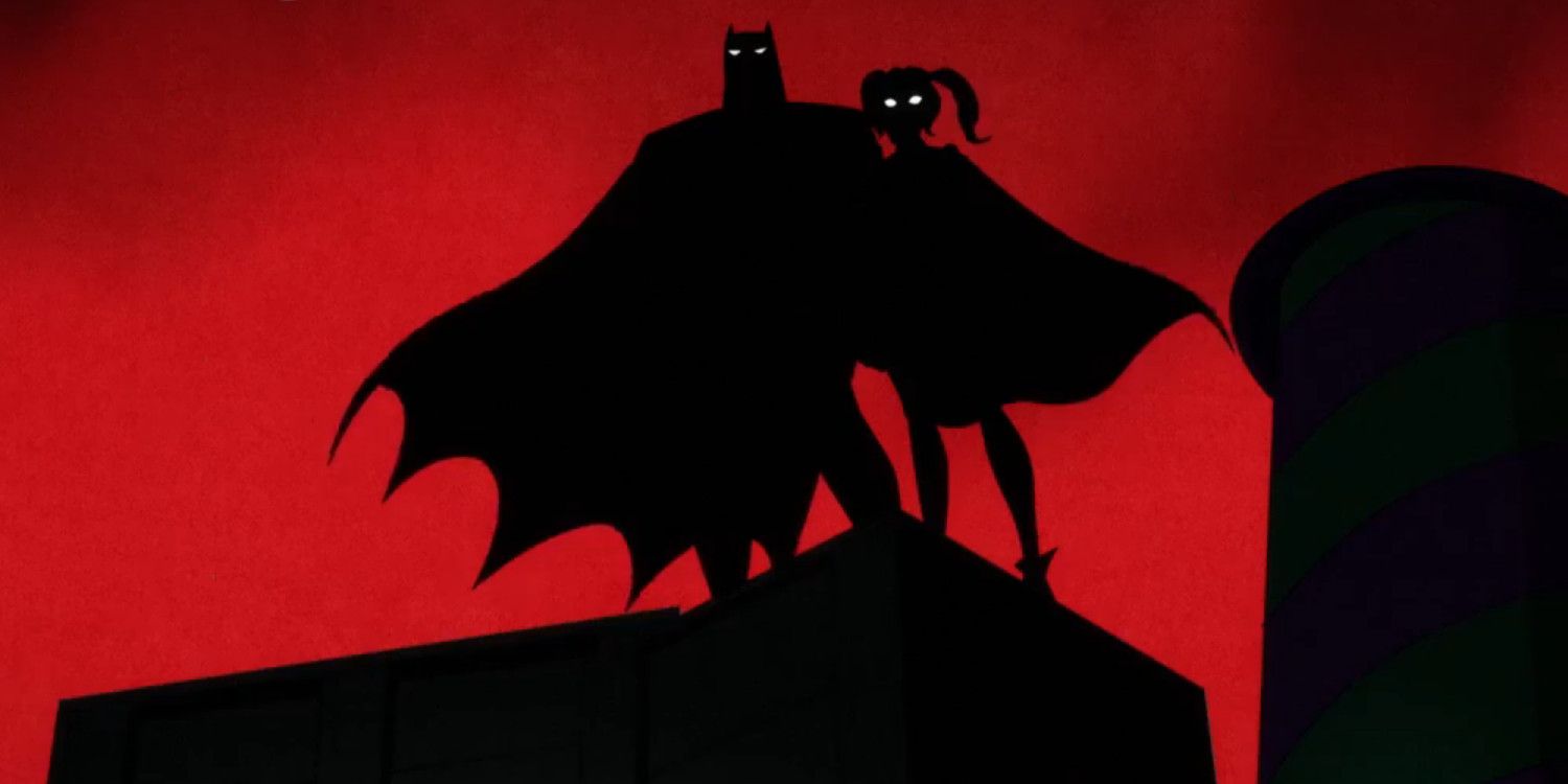 Harley Quinn Batman The Animated Series Shadow Logo