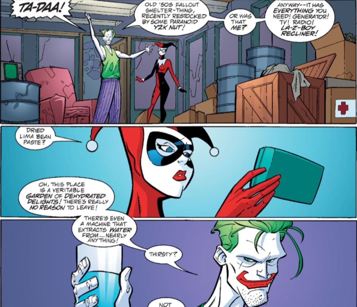 Harley Quinn Joker Post Break Up DC Comics