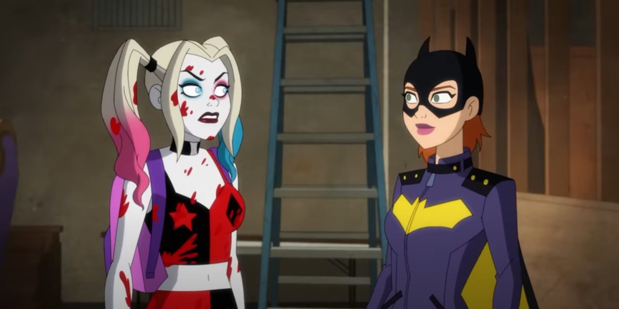 Harley Quinn Season 3 Kaley Cuoco and Briana Cuoco as Harley Quinn and Batgirl
