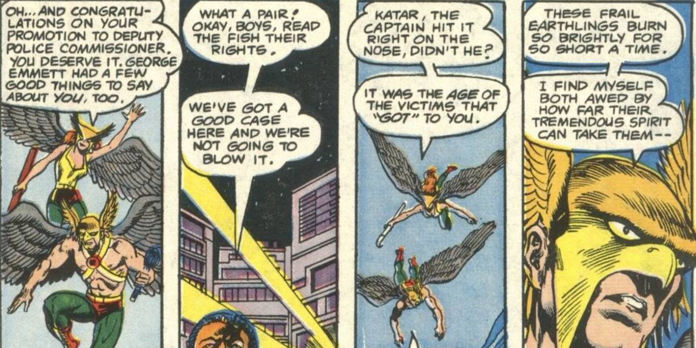 Hawkman explains why he's so adamant about protecting seniors.