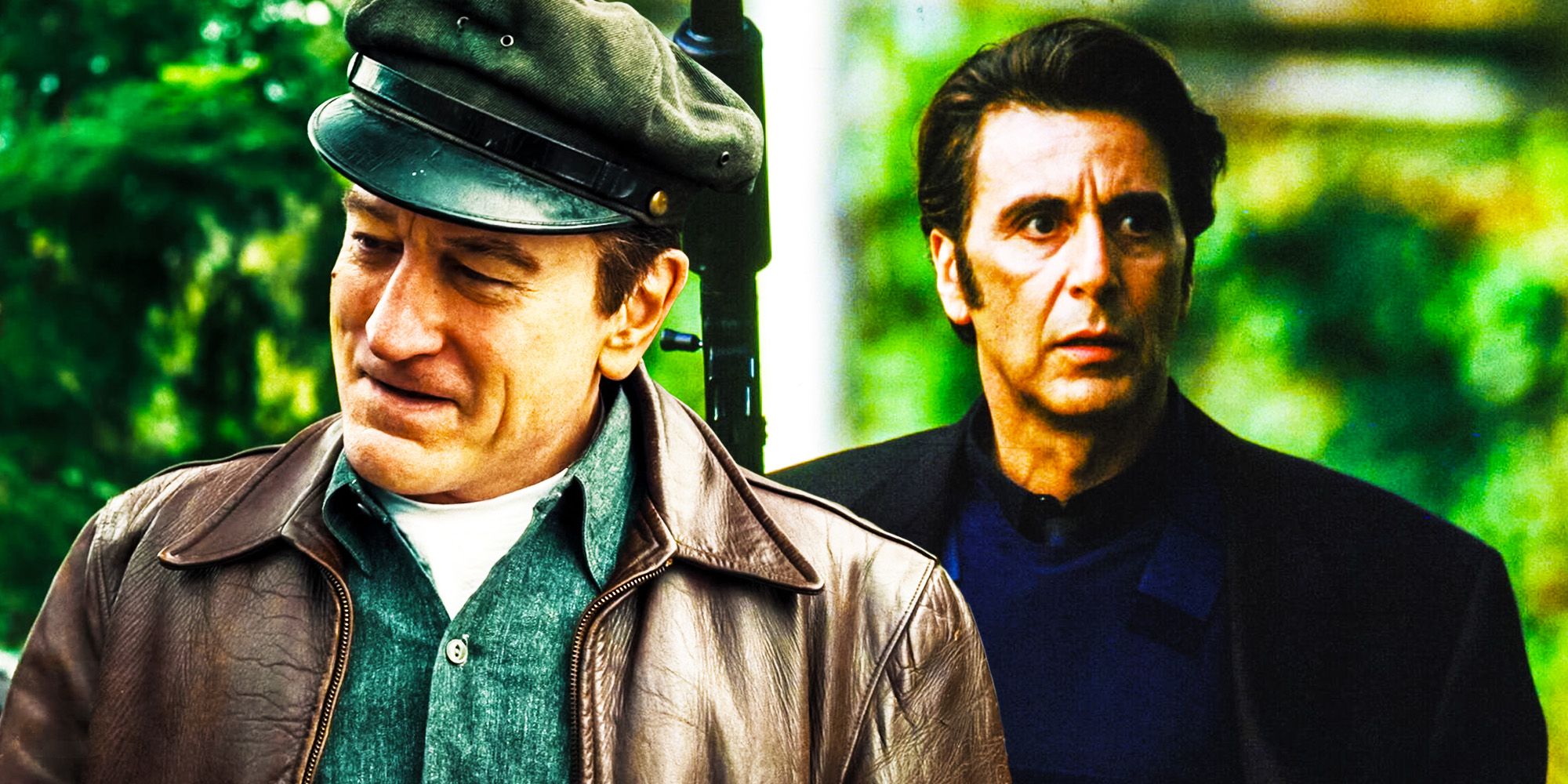 Heat Al Pacino De Aged Robert De Niro the irishman