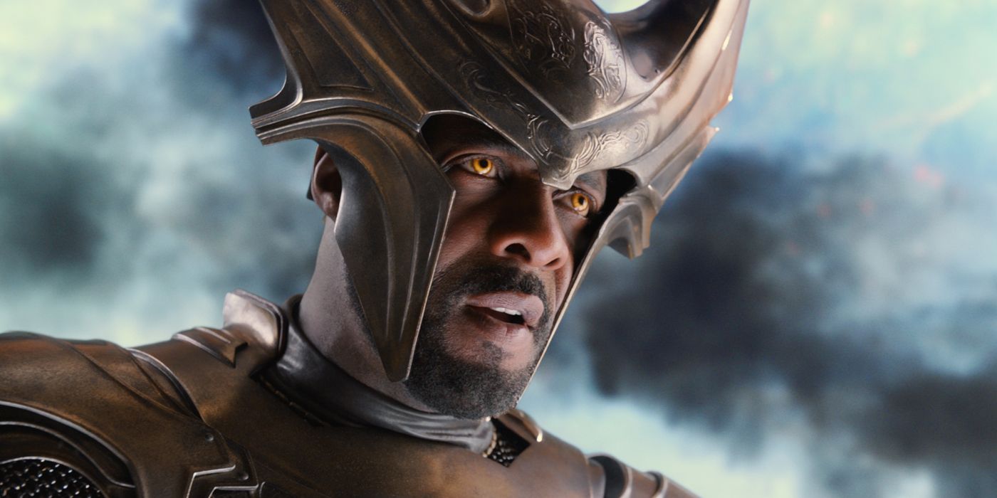 Heimdall watching from Asgard in the MCU