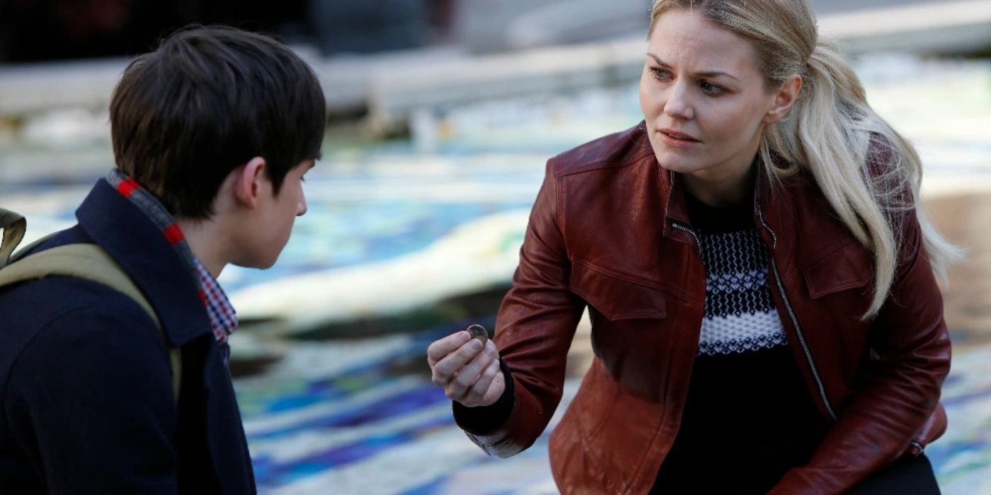 Henry and Emma in Once Upon A Time
