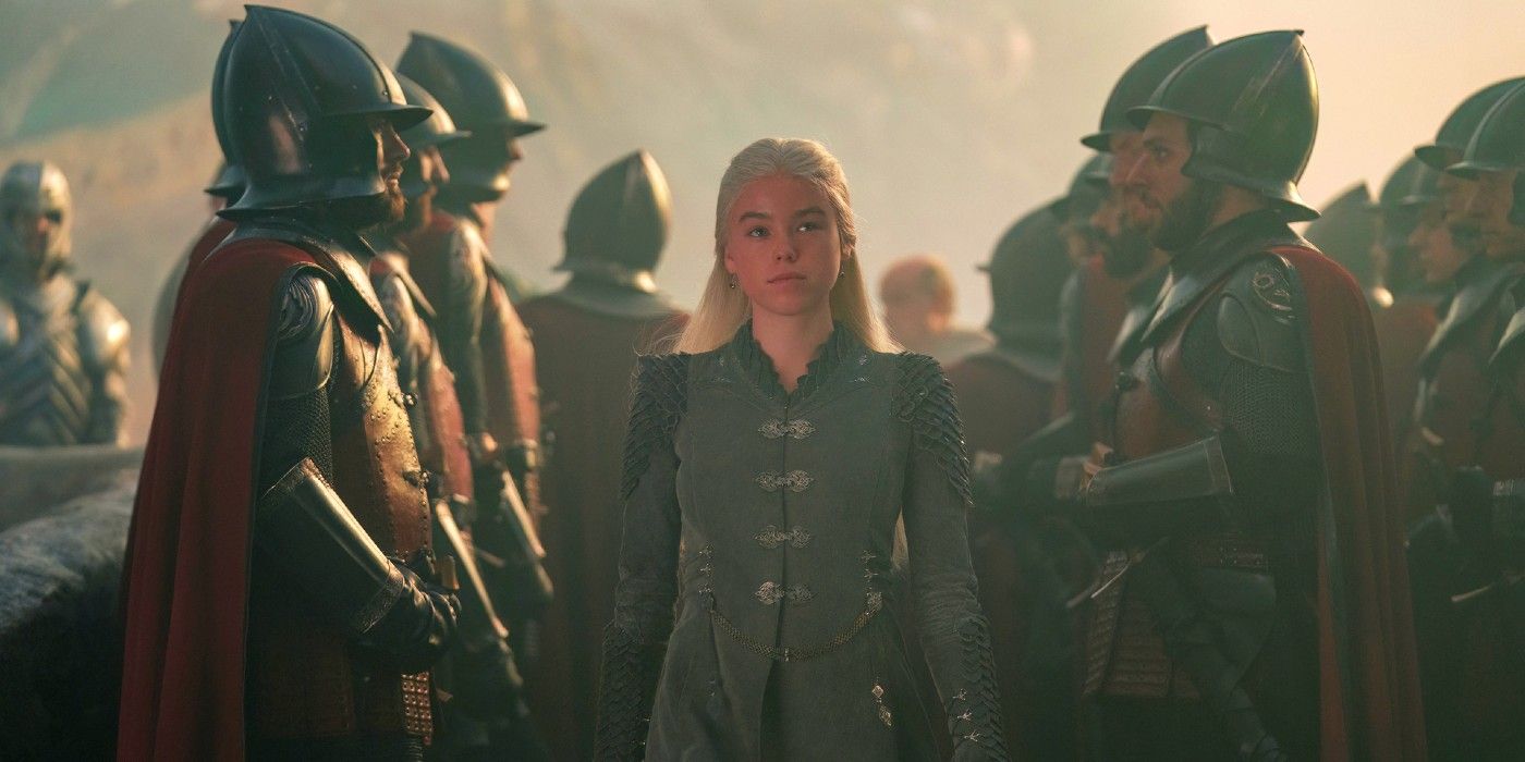 A Casa do Dragão Milly Alcock como a jovem Rhaenyra Targaryen