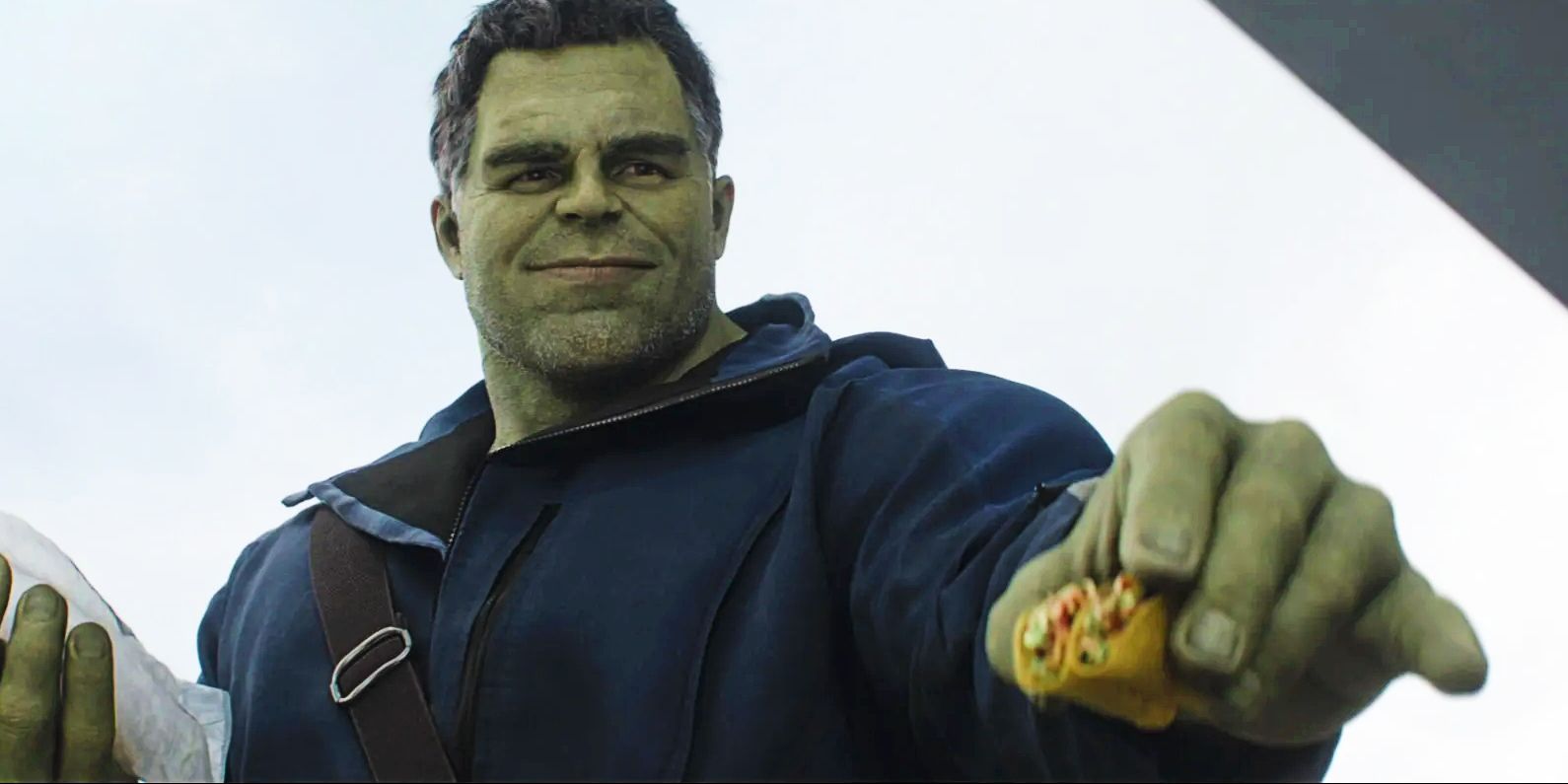 Hulk sharing his tacos