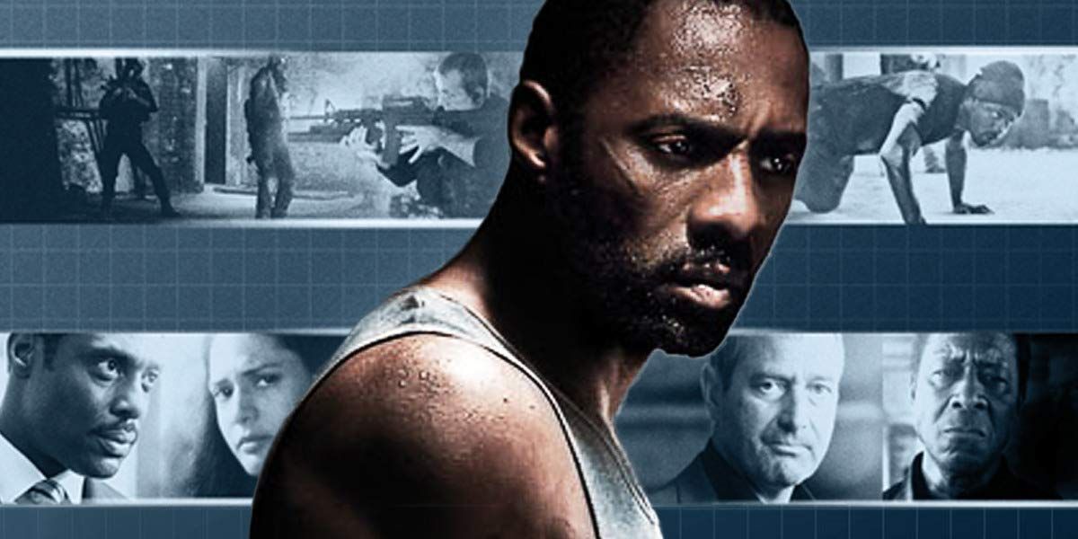 Idris Elba on the poster for Legacy