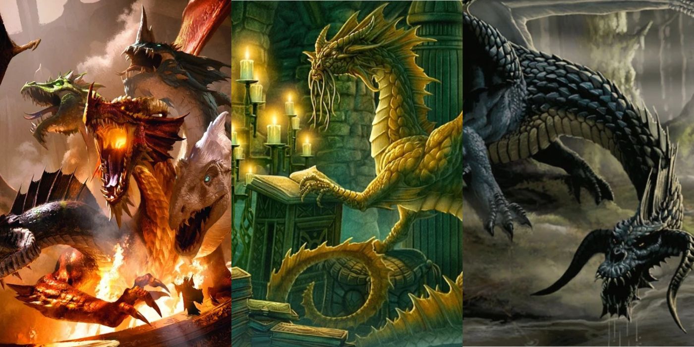 10 Coolest Dragons In Dungeons & Dragons