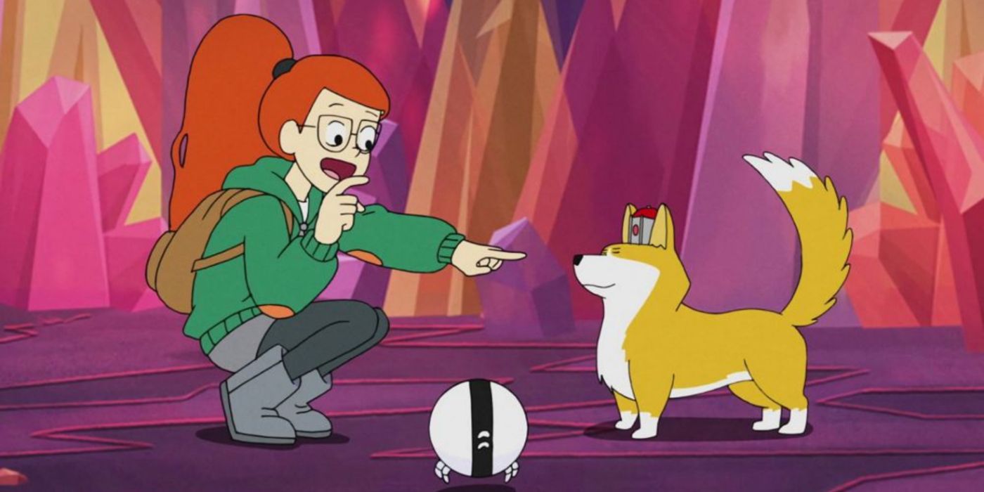 Tulip, One-One, and Atticus in Infinity Train.