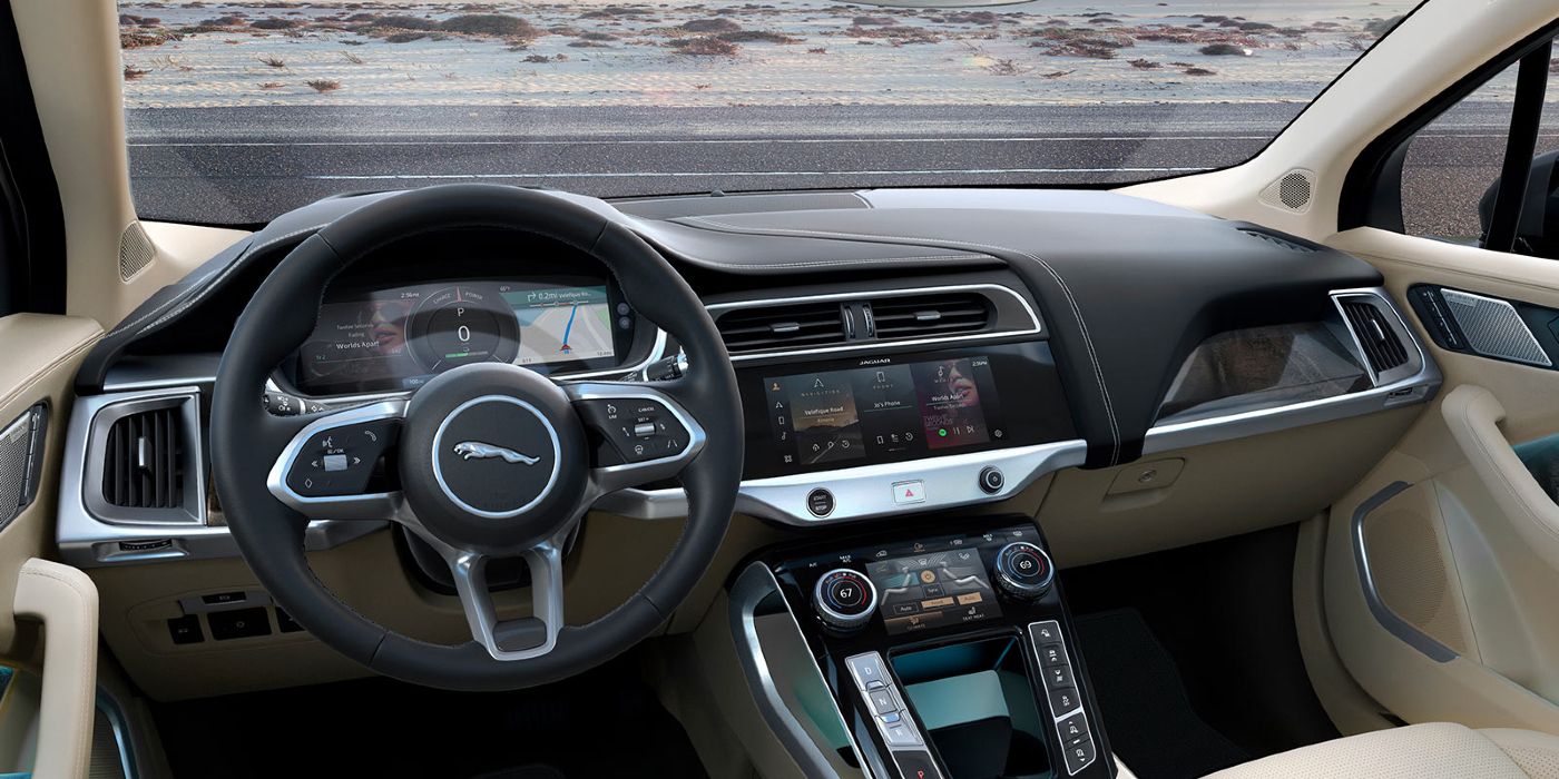 Jaguar I-Pace infotainment