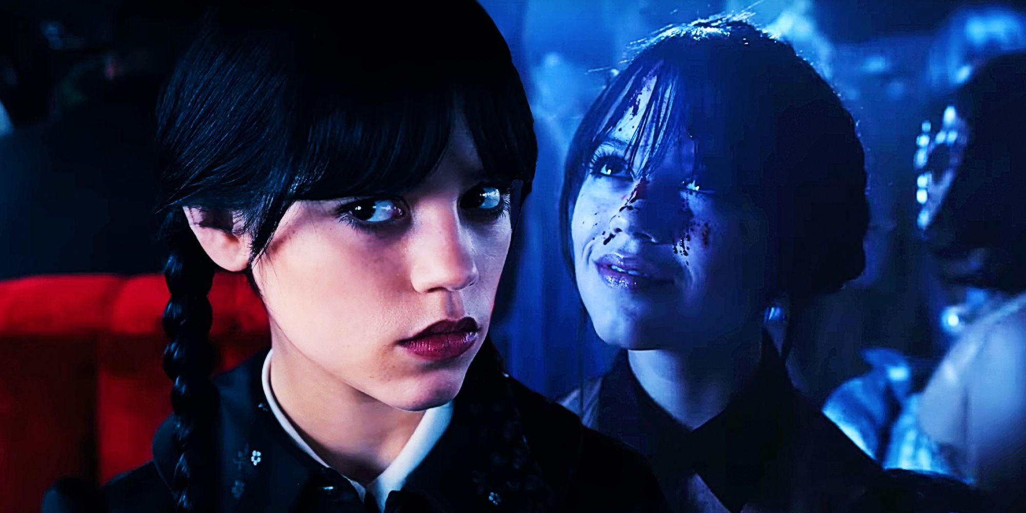 Jenna Ortega as Wednesday in Tim Burton's Addams Family show