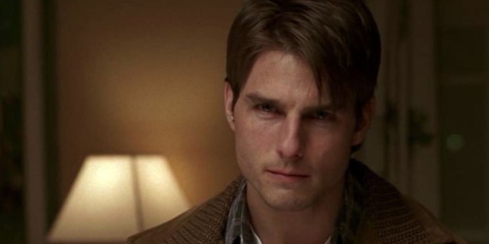 Jerry Maguire with tears in his eyes