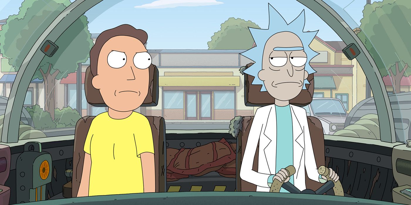 Jerry e Rick na 6ª temporada de Rick e Morty