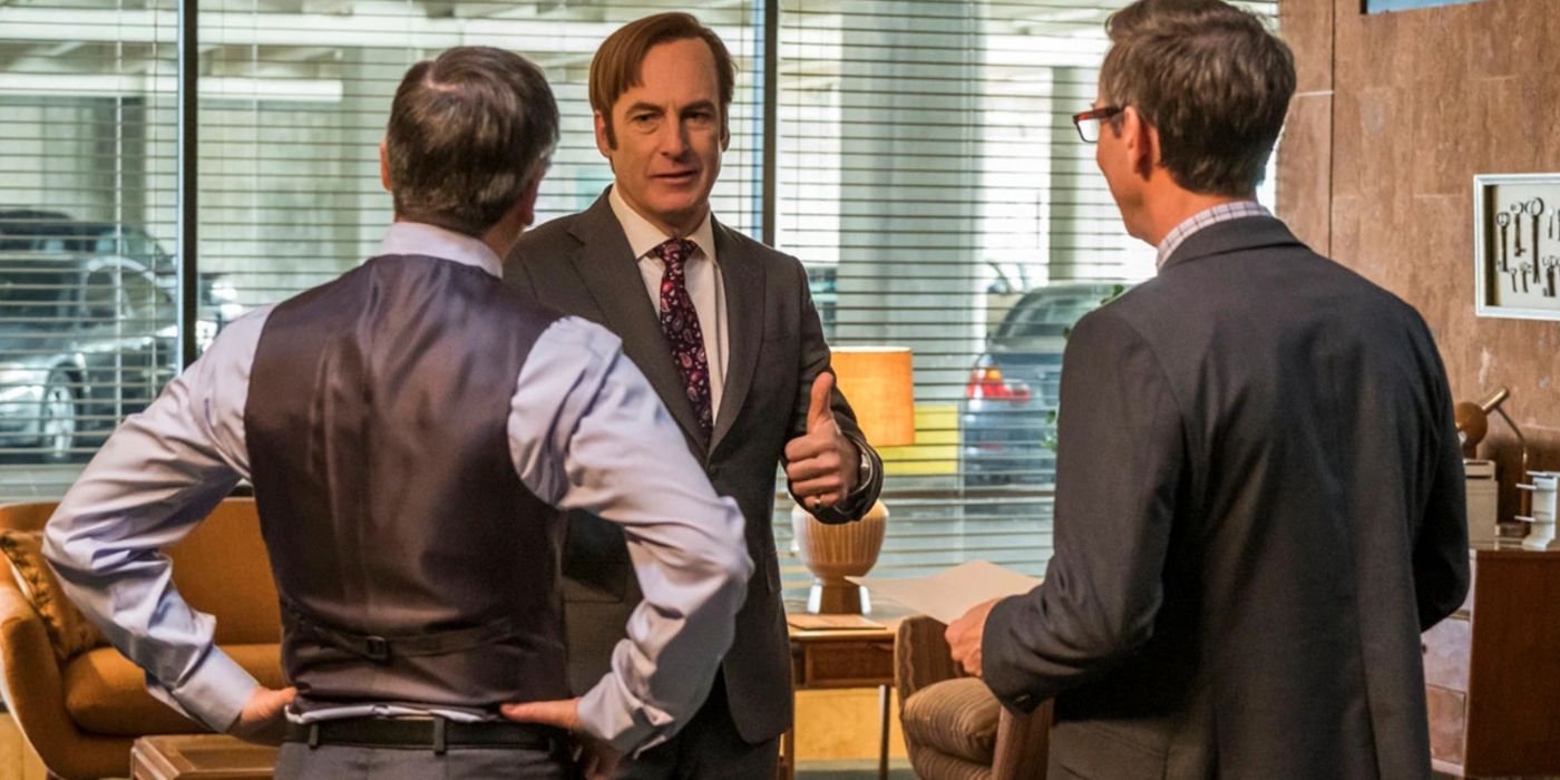 Jimmy in an interview in Better Call Saul