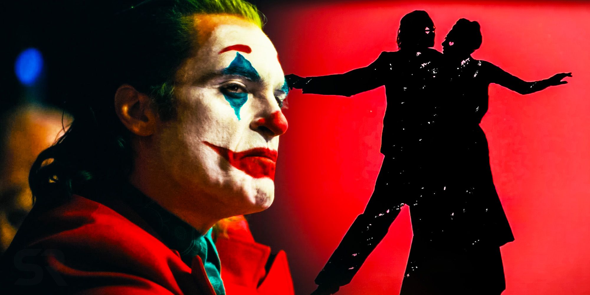 Teaser image of Joaquin Phoenix and Lady Gaga in Joker 2