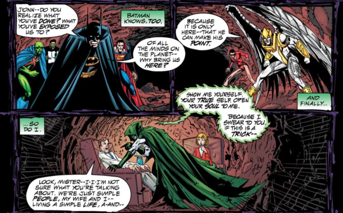 Joker Martian Manhunter Spectere DC Comics