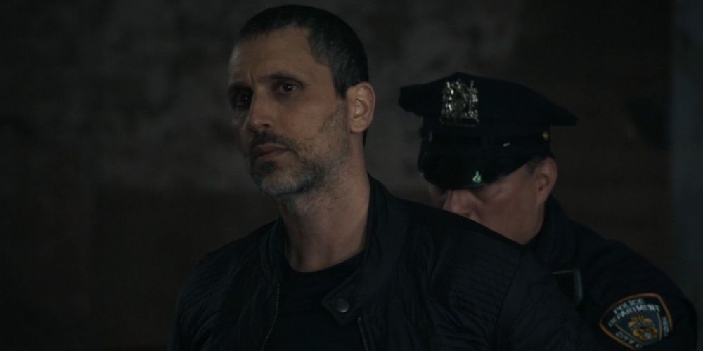 Jonathan Avigdori getting arrested in The Equalizer
