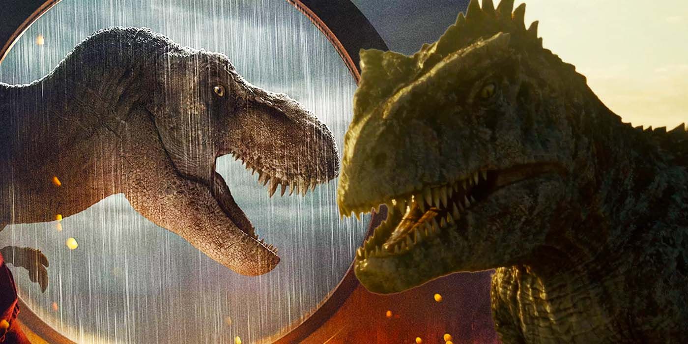 Jurassic World Dominion's - T-Rex and Giganotosaurus