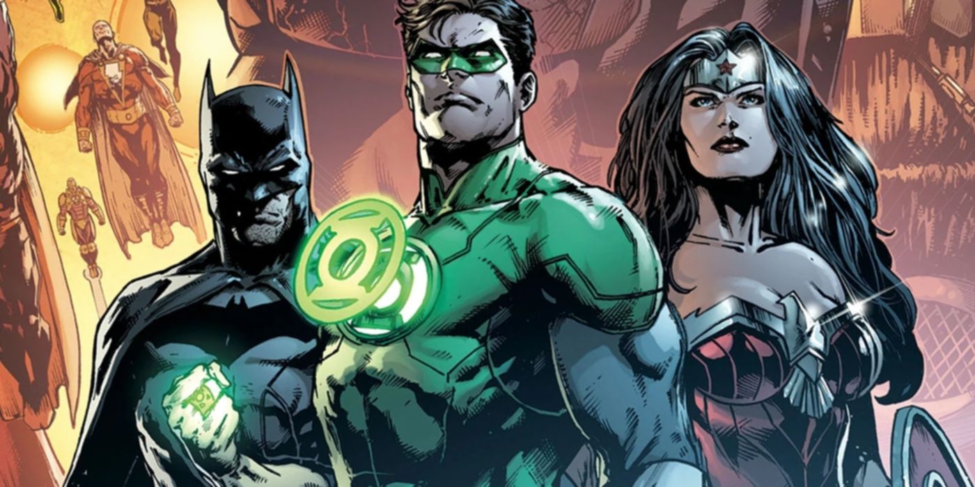 Justice League 41 Cover Green Lantern Batman Wonder Woman DC Comics