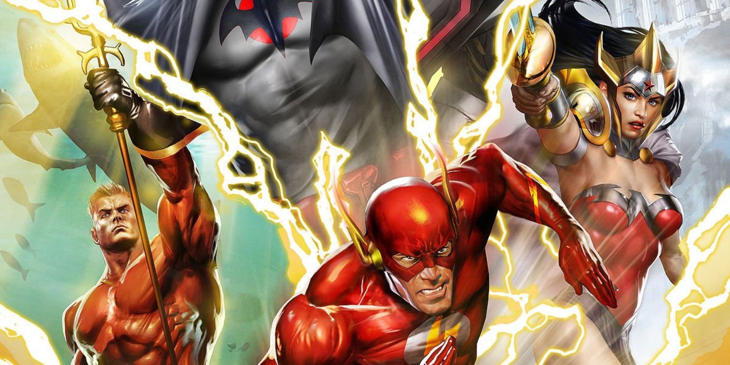 Cropped Justice League: The Flashpoint Paradox Title Card