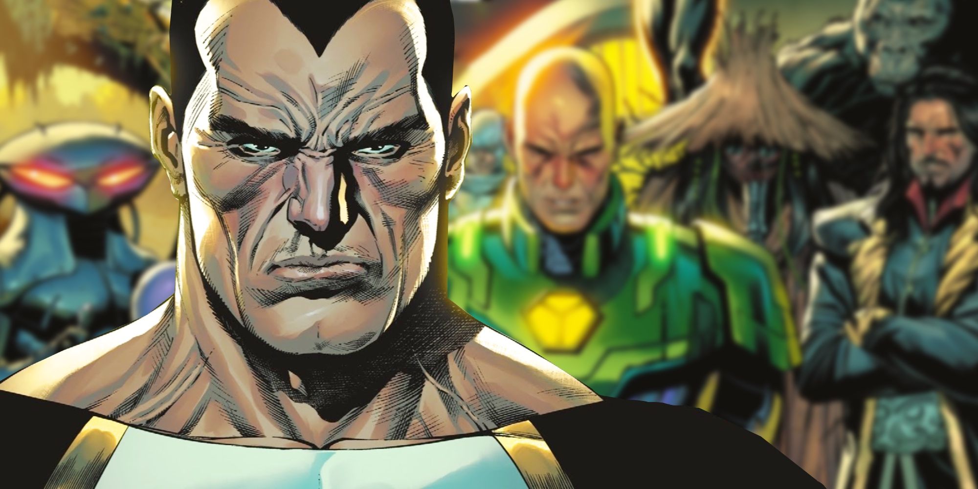 Black Adam recruiting Legion of Doom for Dark Crisis in DC Comics.