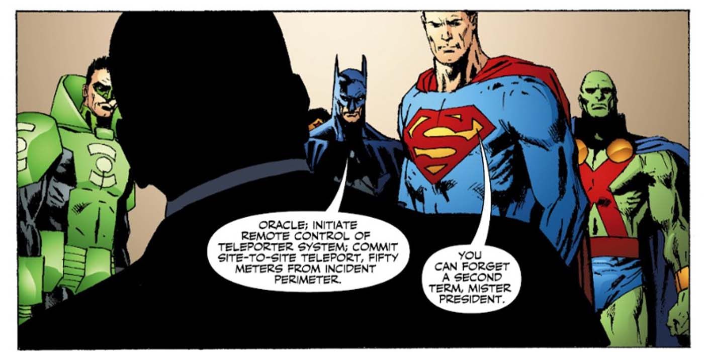 Justice League White House - Justice League Classified 1998