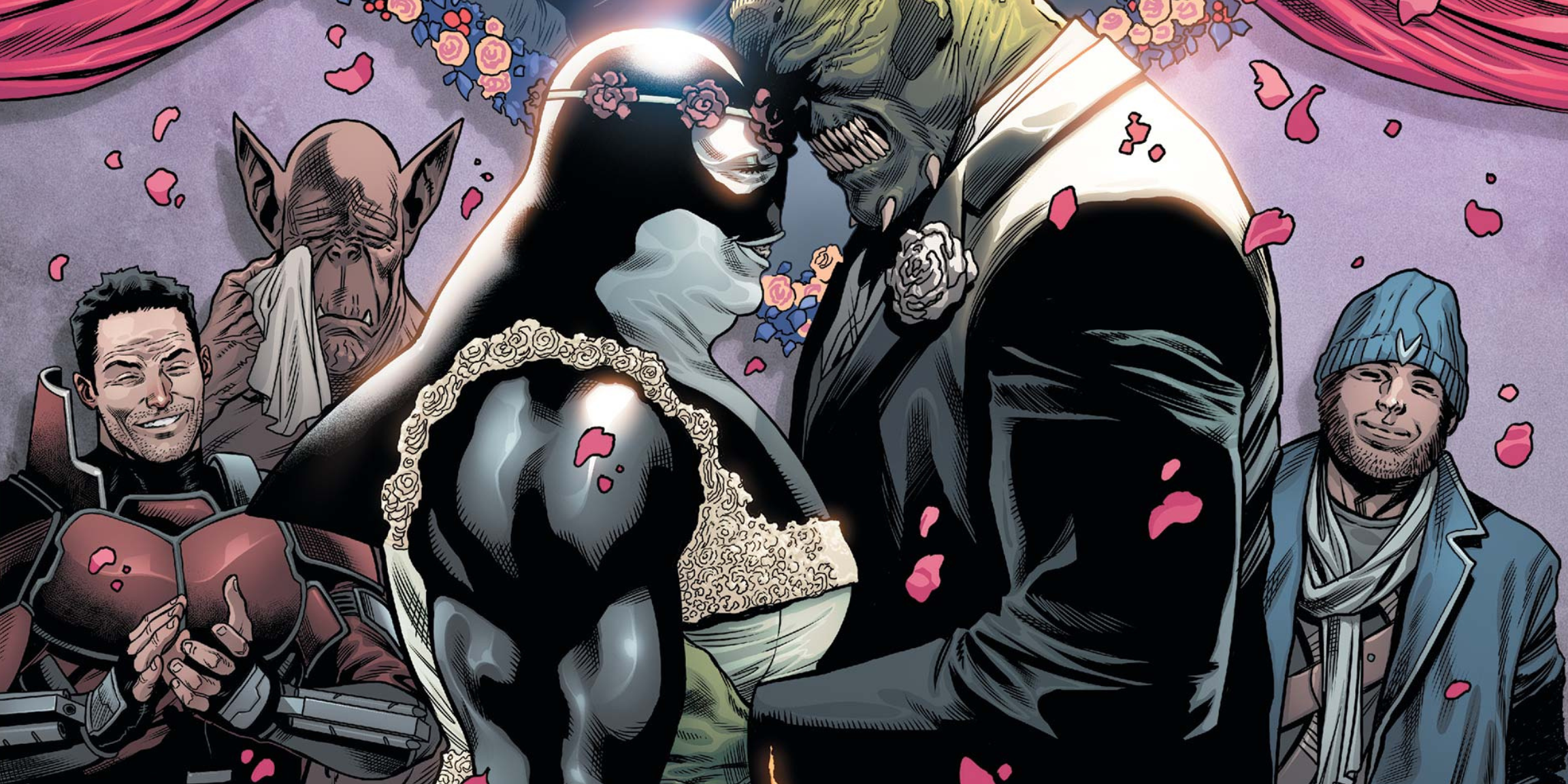Killer Croc and Orca gets maried