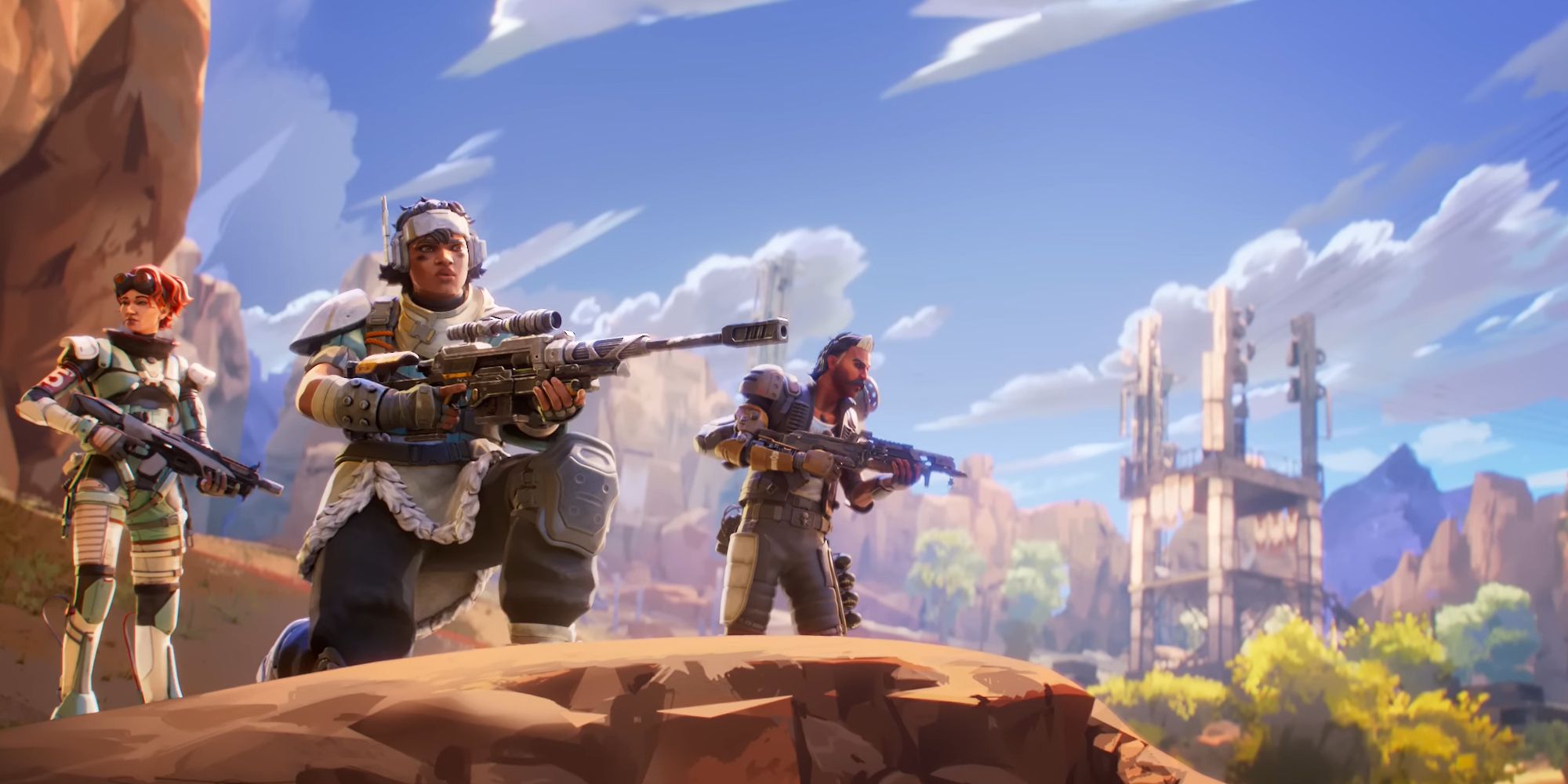 King's Canyon Reforged Art From Apex Legends Hunted Gameplay Trailer