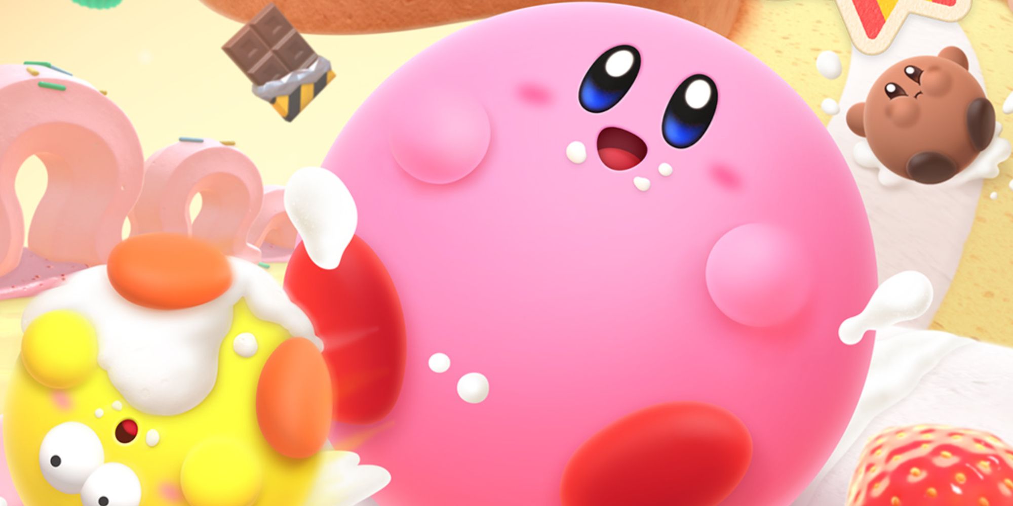 Kirby's Dream Buffet Release Date Cover