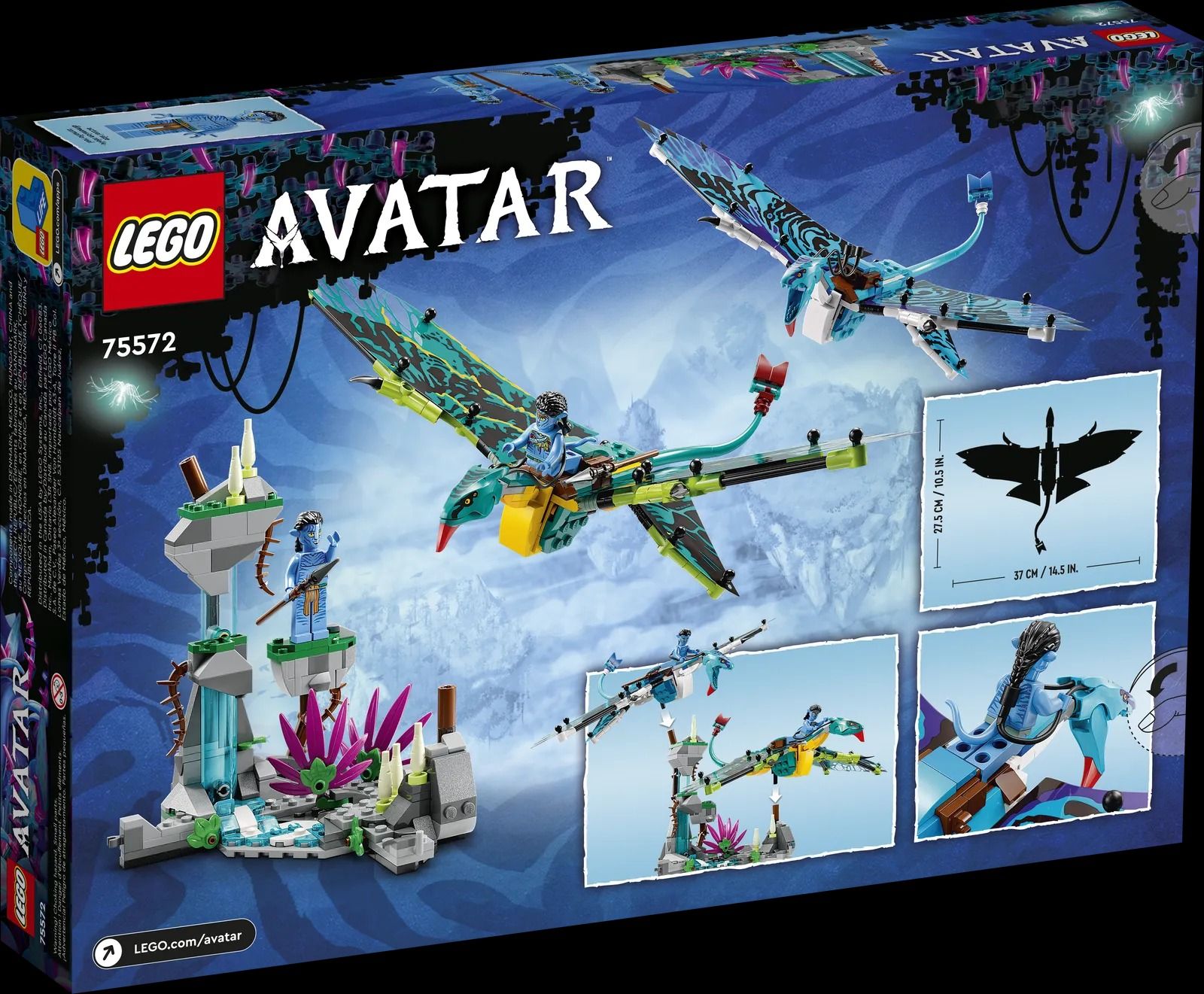 Building Kit Lego Avatar - Jake and Neytiri: The first flight of