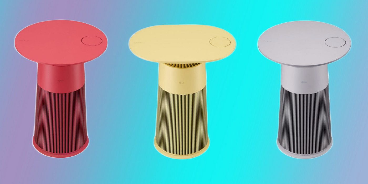 LG’s latest air purifier doubles as a table