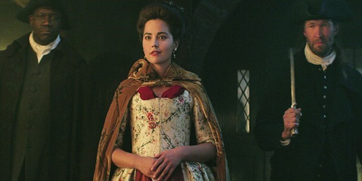 Jenna Coleman as Lady Johanna in The Sandman