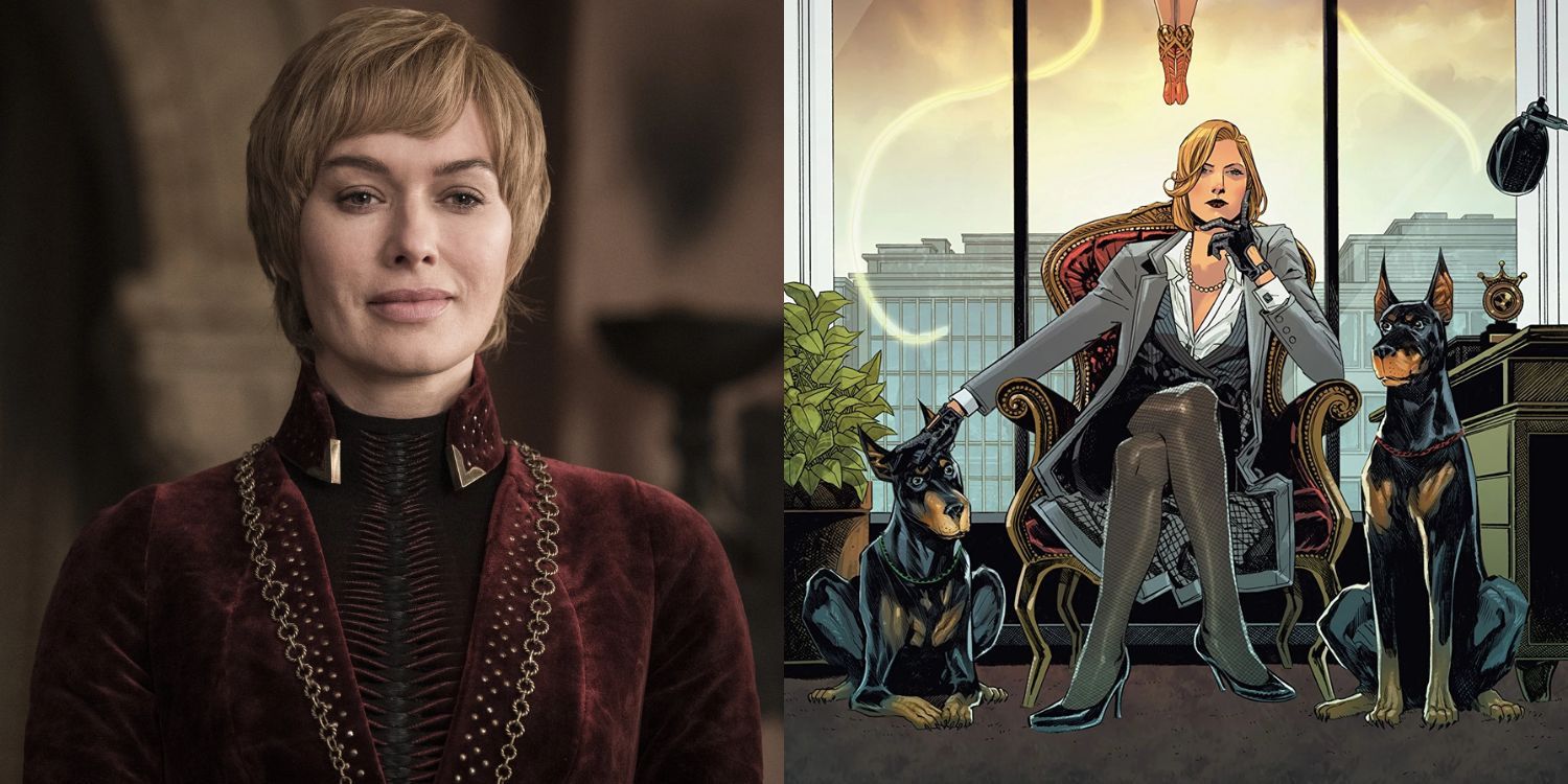 Split Image of Lena Headey and Veronica Cale
