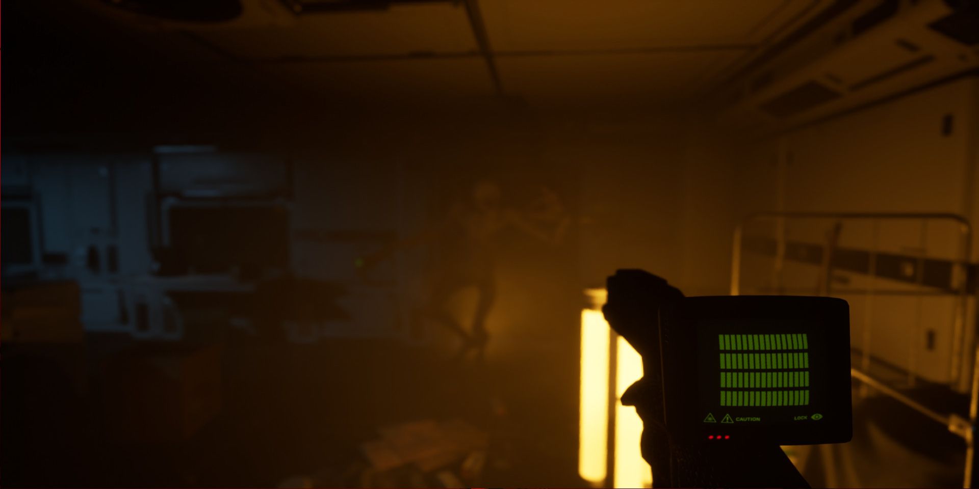 A screenshot of the upcoming multiplayer horror game Level Zero